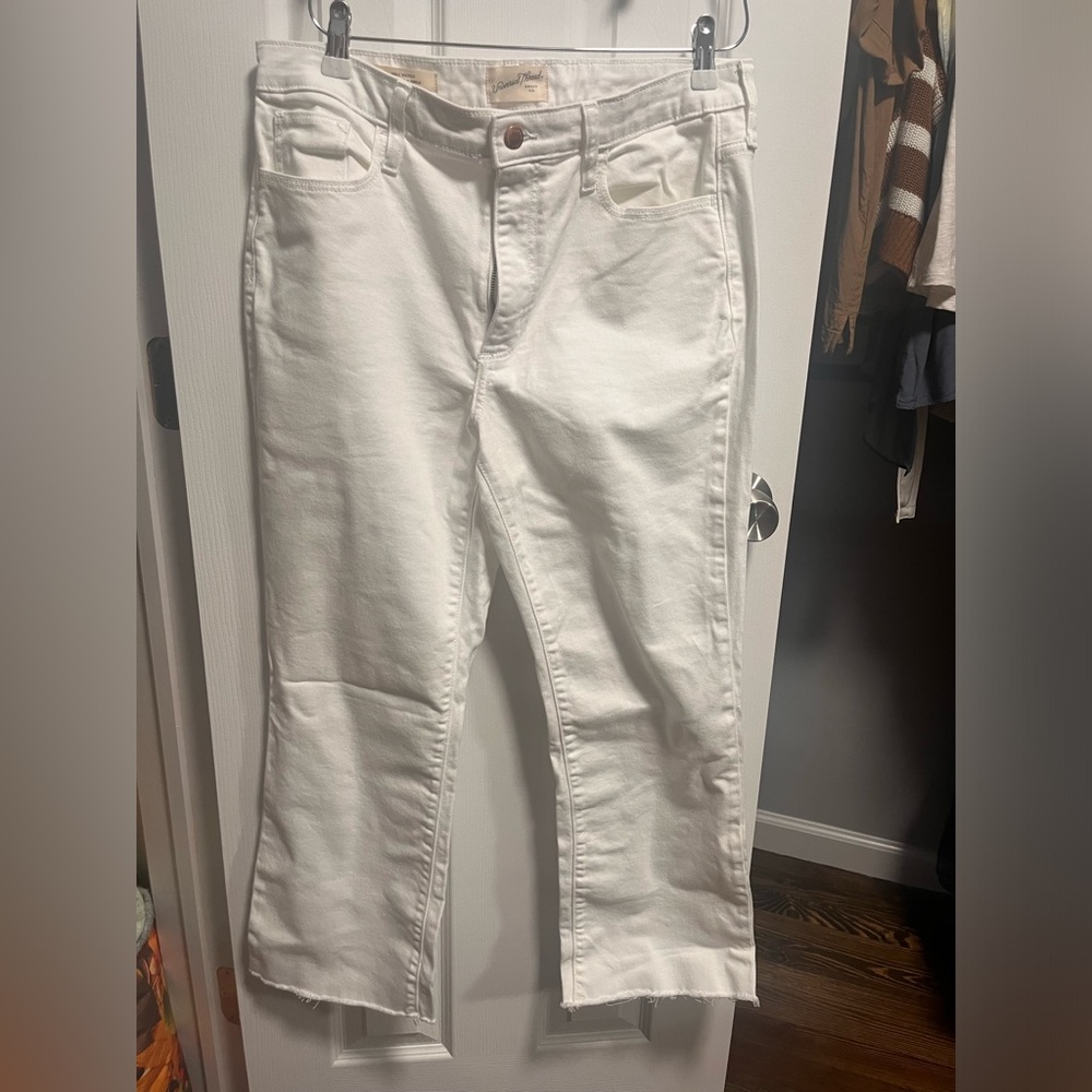 White jeans